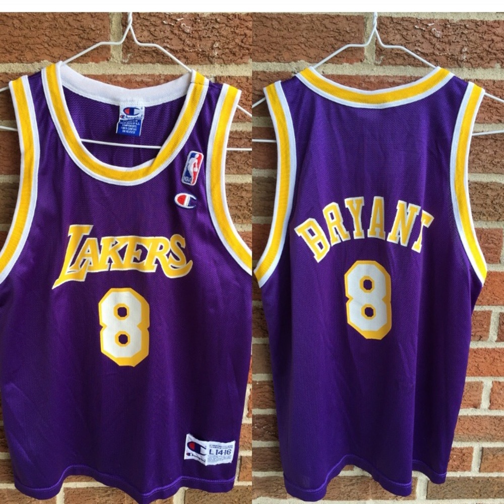 Vintage Kobe Bryant #8 Youth Large